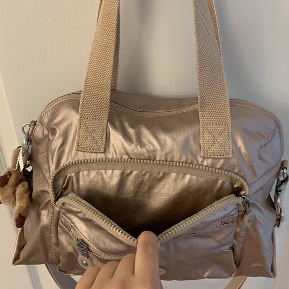 Rose Gold Tracy Kipling Bag - Picture 4 of 13